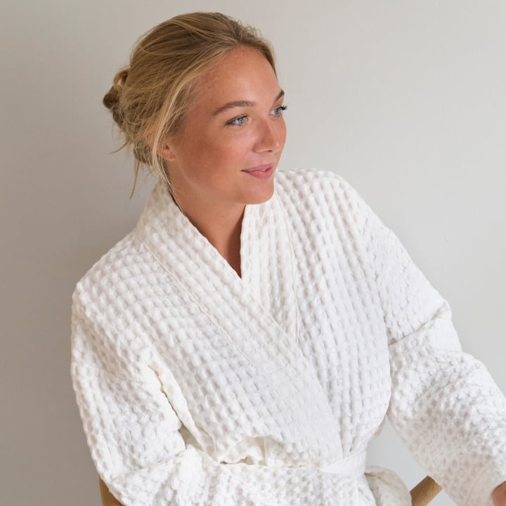 Big Waffle Bathrobe from The Organic Company