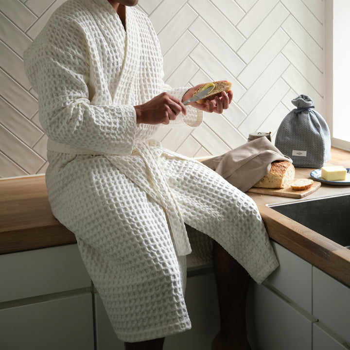 Big Waffle Bathrobe from The Organic Company