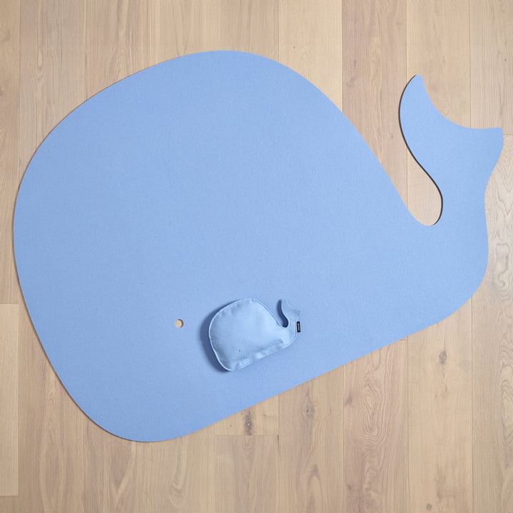 Children's carpet whale from Hey-Sign