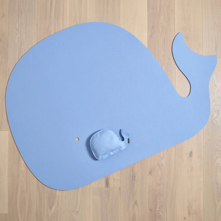 Children's carpet whale from Hey-Sign