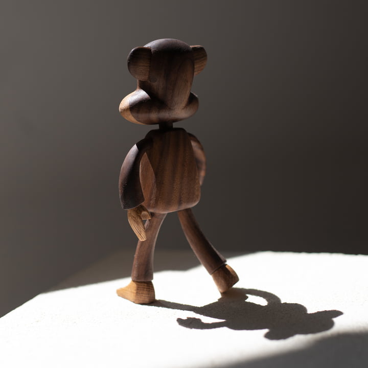 Julius the Monkey wooden figure, walnut & Natural oak by boyhood