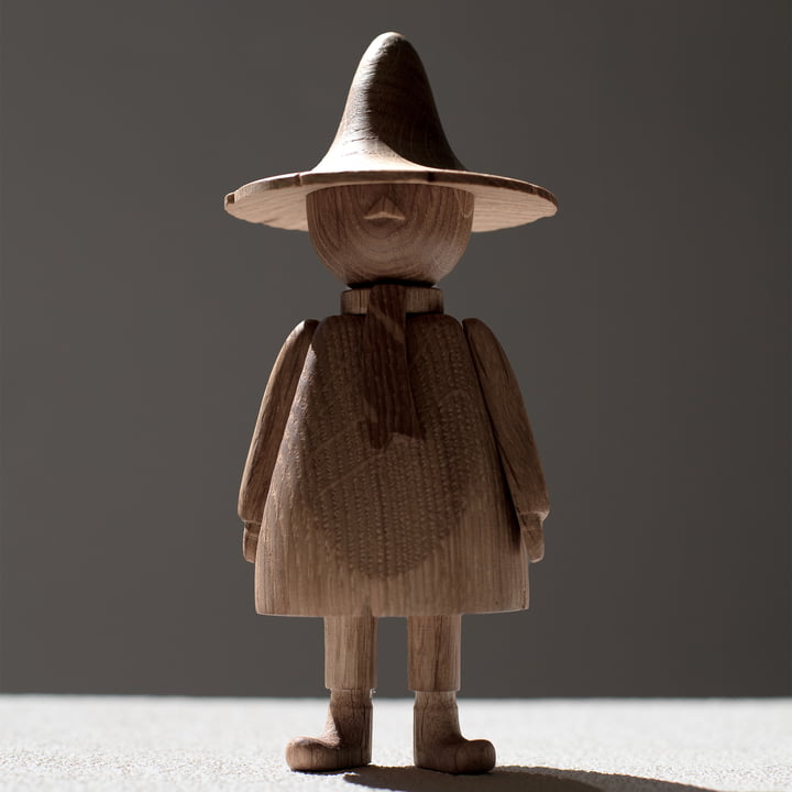 Snufkin wooden figure, natural oak from boyhood