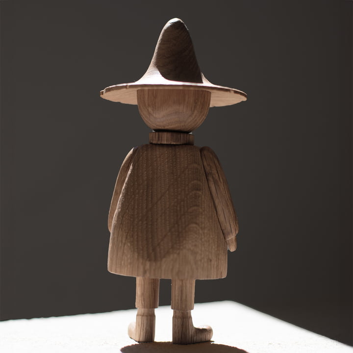 Snufkin wooden figure, natural oak from boyhood