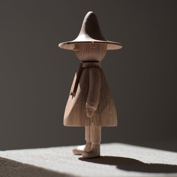 Snufkin wooden figure, natural oak from boyhood