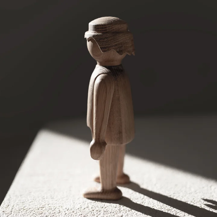Playmobil wooden figure, natural oak from boyhood
