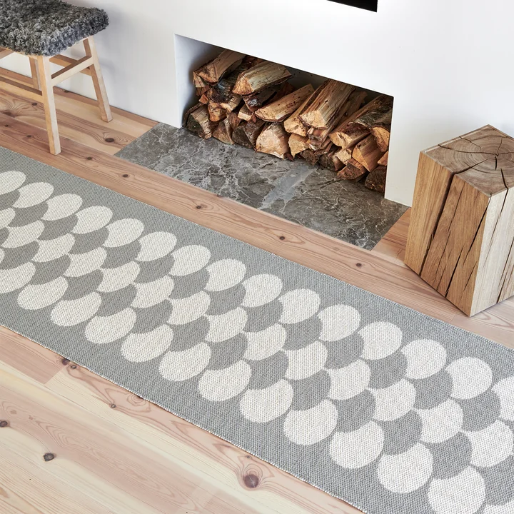 POPPY rug, linen from Pappelina