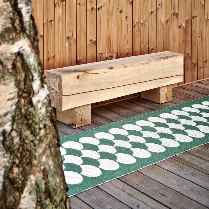 POPPY rug, oregano by Pappelina