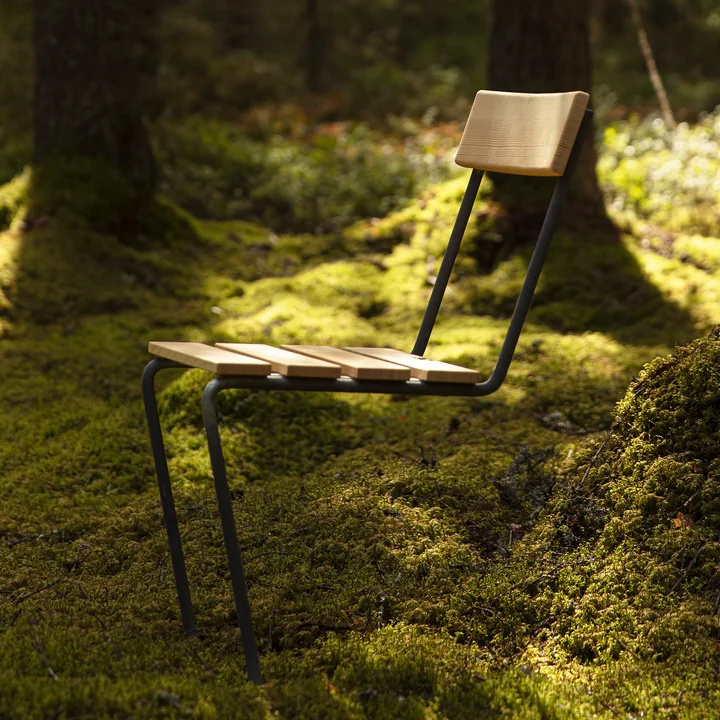 1 garden chair, oiled pine from Grythyttan