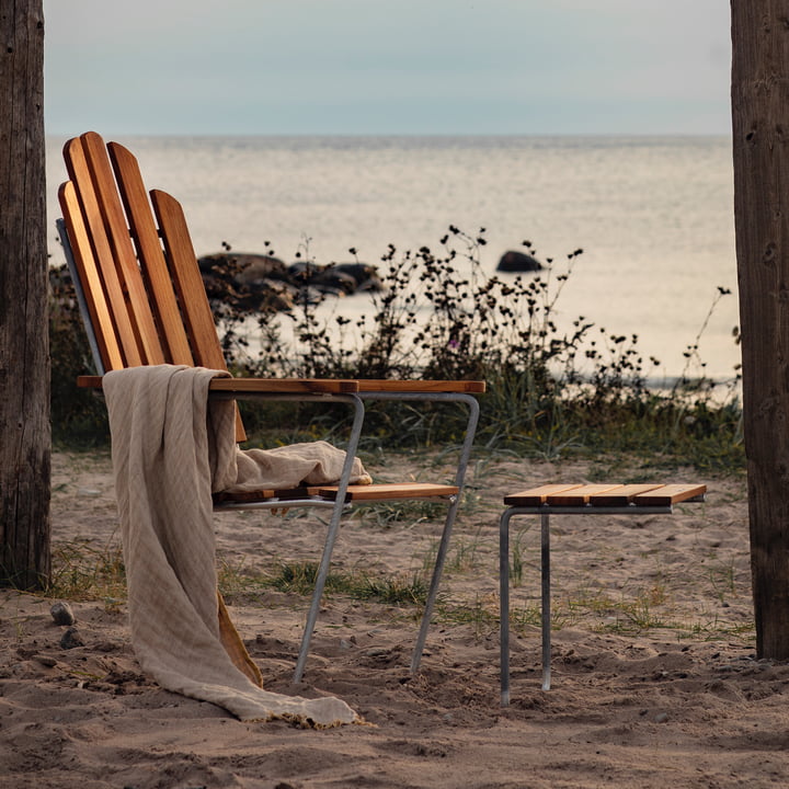 A3 deck chair, teak from Grythyttan