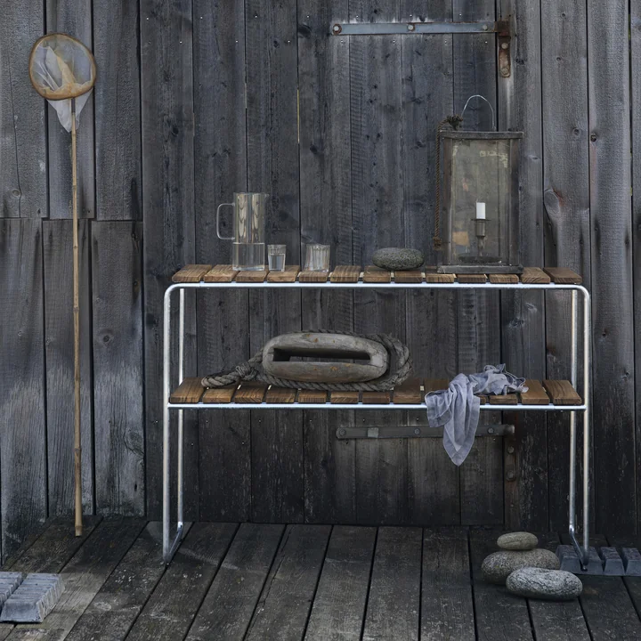 Grythyttan - L105 Garden side table, teak