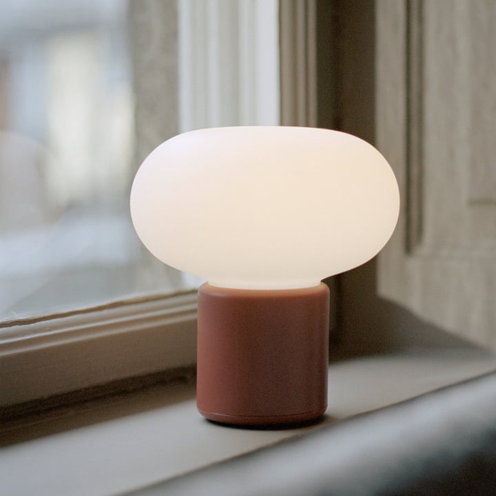 Karl-Johan Portable LED table lamp with rechargeable battery by New Works