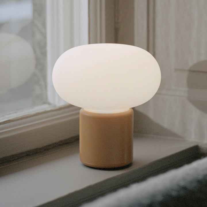 Karl-Johan Portable LED table lamp with rechargeable battery by New Works