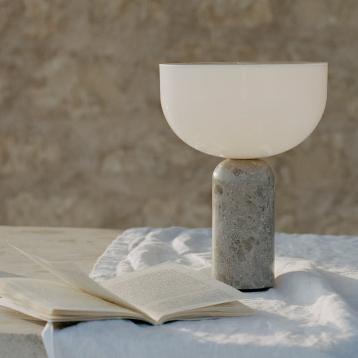 Kizu Portable LED table lamp with rechargeable battery from New Works