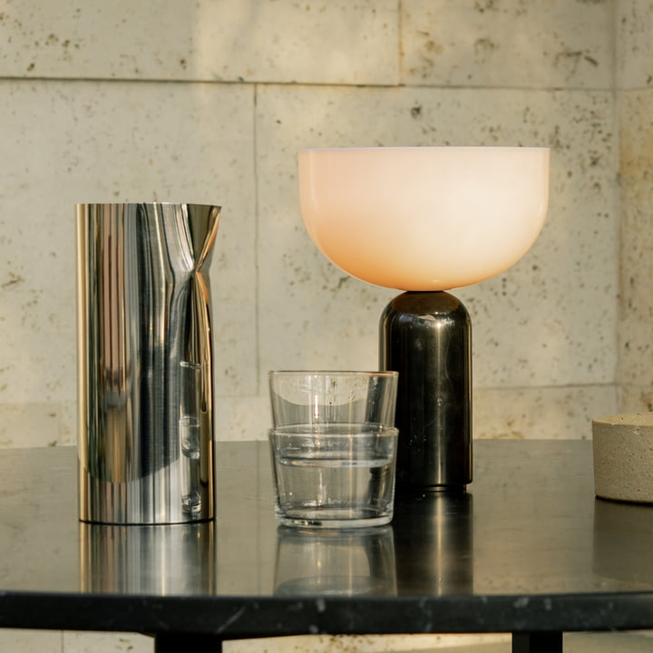 Kizu Portable LED table lamp with rechargeable battery from New Works