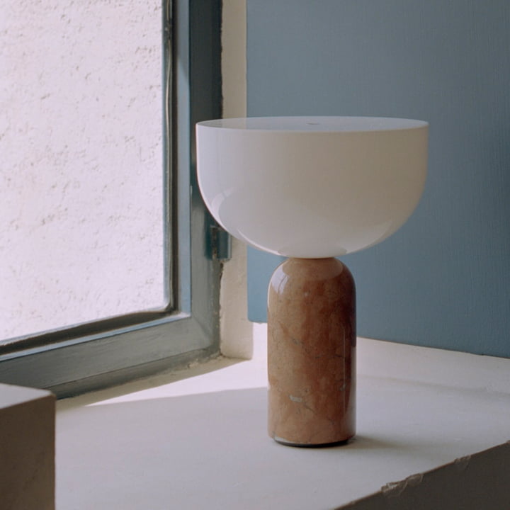 Kizu Portable LED table lamp with rechargeable battery from New Works