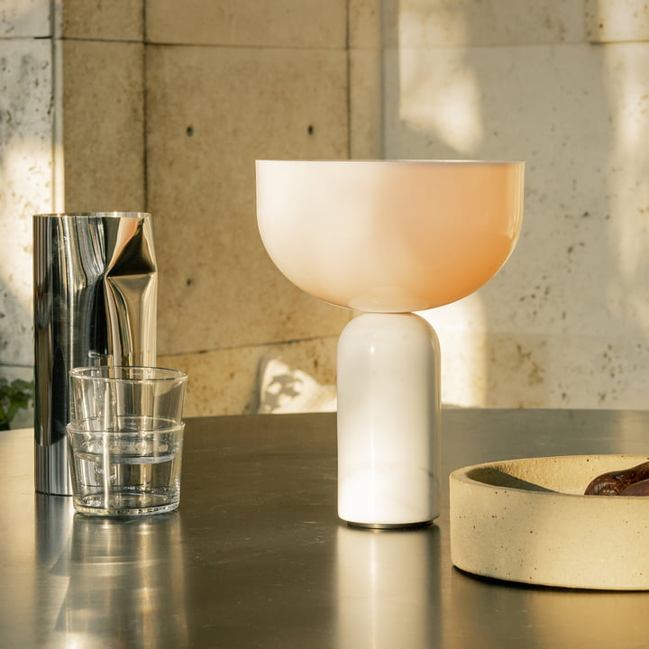 Kizu Portable LED table lamp with rechargeable battery from New Works