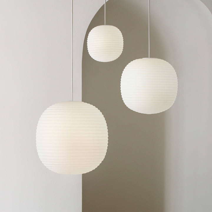 Lantern Pendant light from New Works