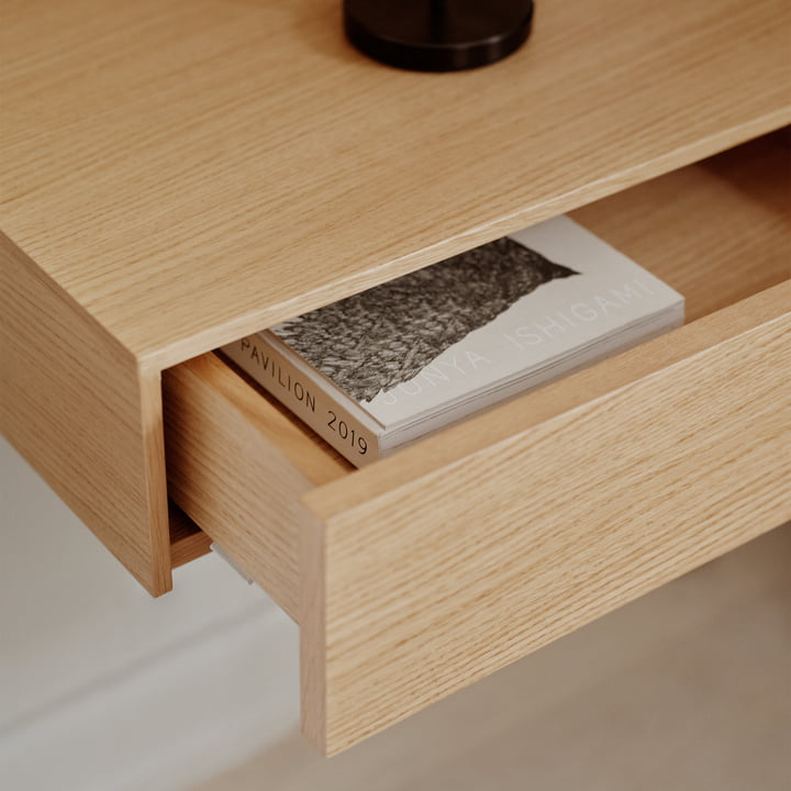 Tana Wall-mounted bedside table from New Works