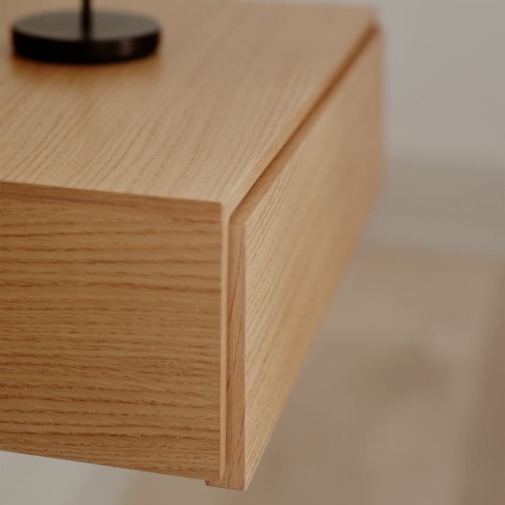 Tana Wall-mounted bedside table from New Works