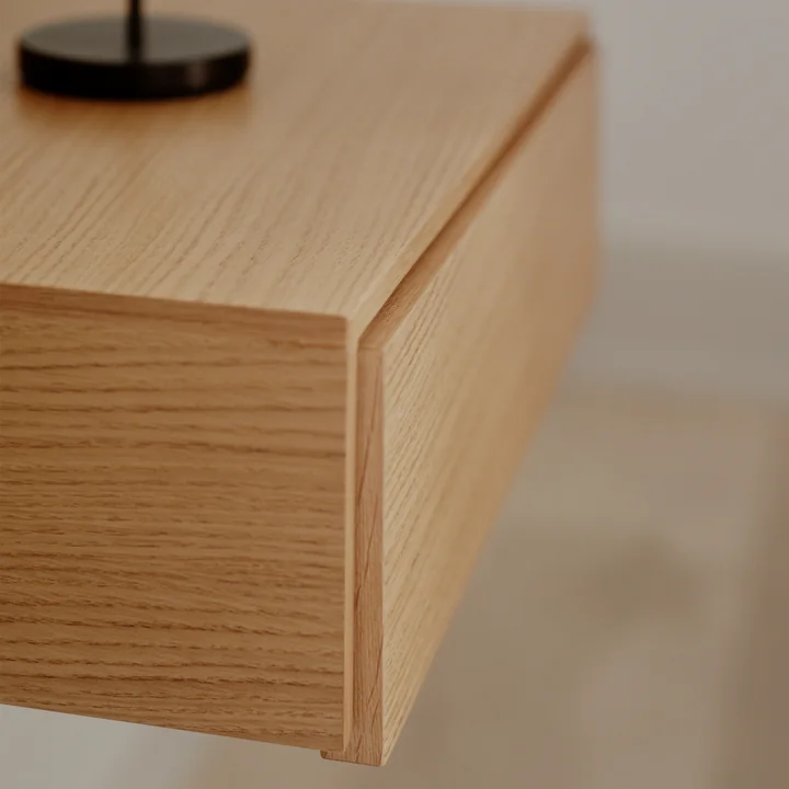 Tana Wall-mounted bedside table from New Works