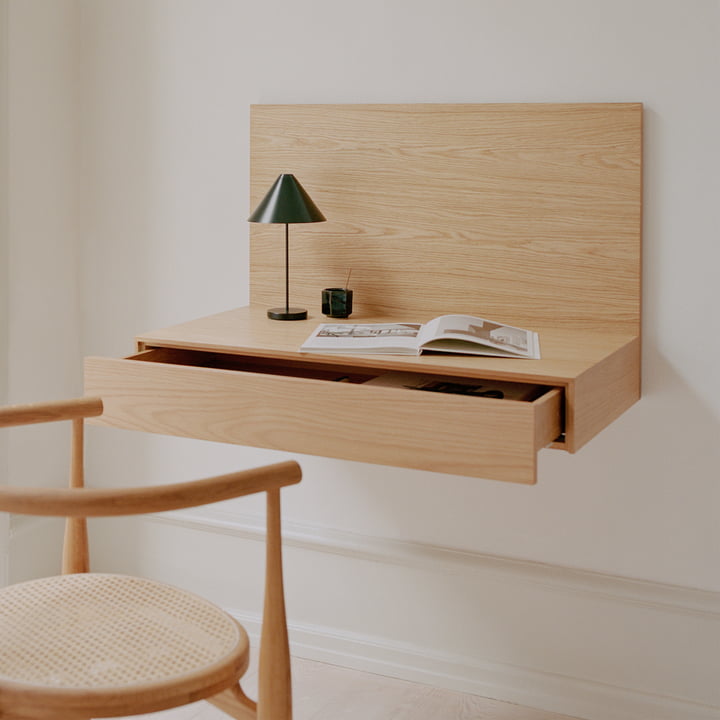 Tana Wall-mounted desk from New Works