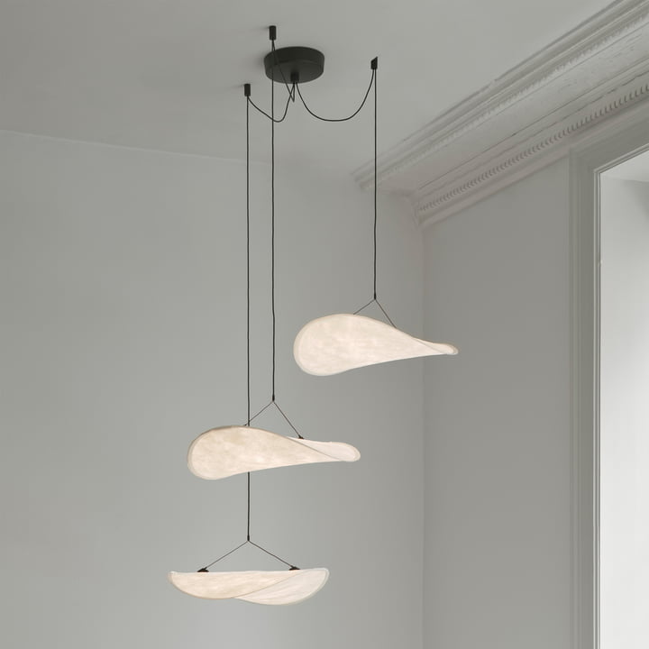 Tense Chandelier LED pendant light from New Works