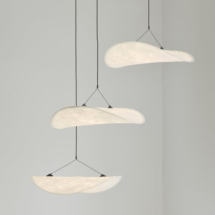 Tense Chandelier LED pendant light from New Works