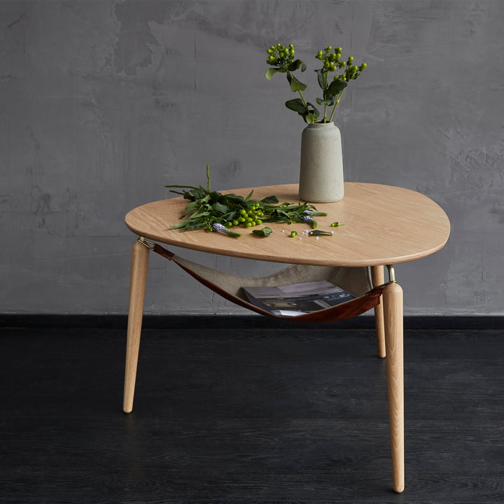 Hang Out Coffee table from Umage in natural oak