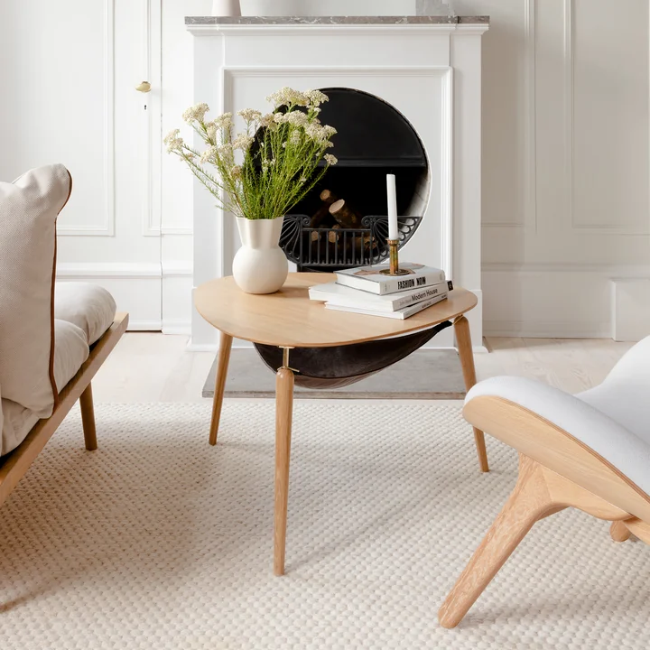 Hang Out Coffee table from Umage in natural oak