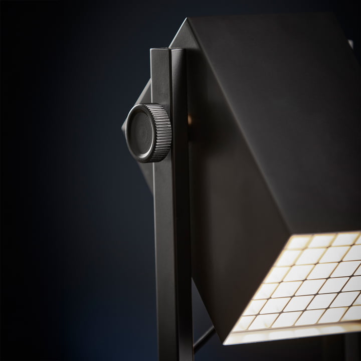 BF Quadro table lamp, black by Frandsen