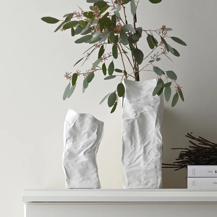 Kami Vases, bone white from 101 Copenhagen