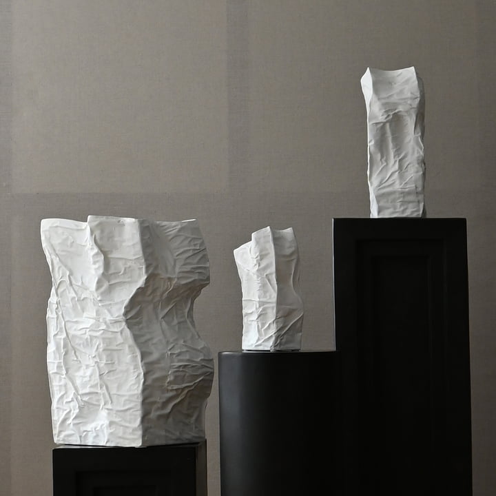 Kami Vases, bone white from 101 Copenhagen