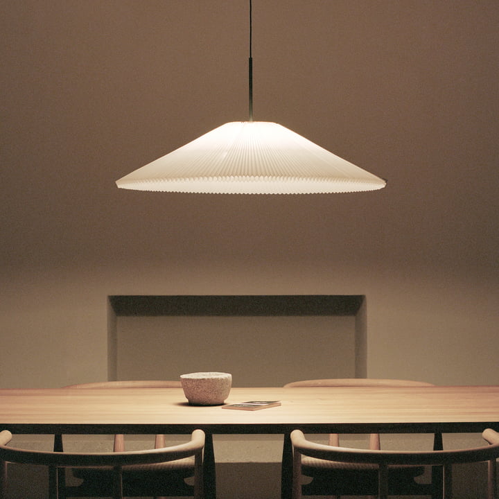 New Works - Nebra LED pendant light L, white