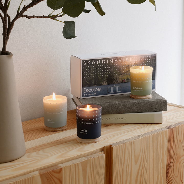 Escape Candle gift set from Skandinavisk