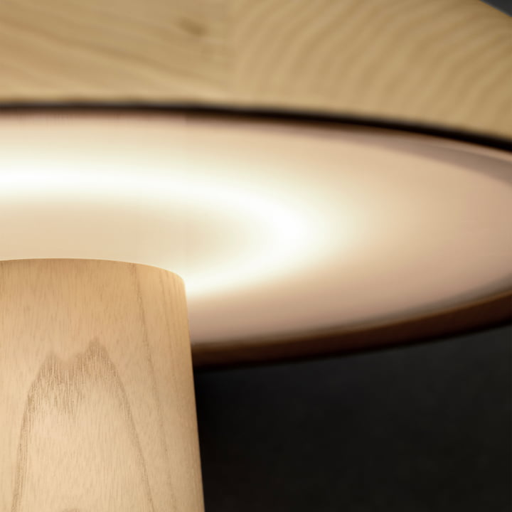 ClassiCon - Forma LED table lamp, natural lacquered ash