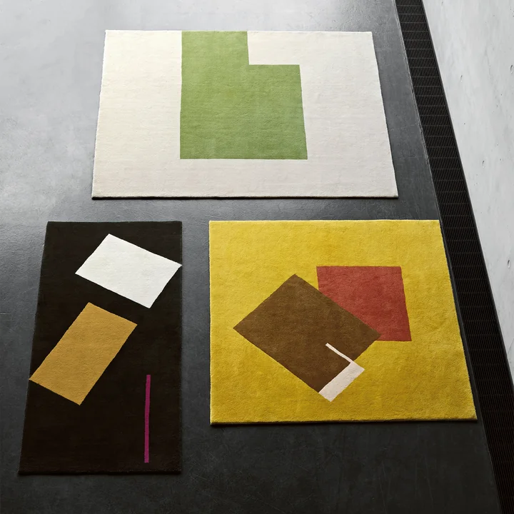 ClassiCon - Castellar wool rug 175 x 175 cm, multicolored