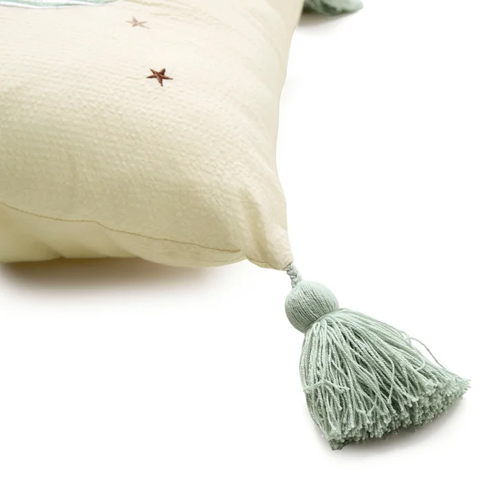 Embroidered cushion from Cam Cam Copenhagen
