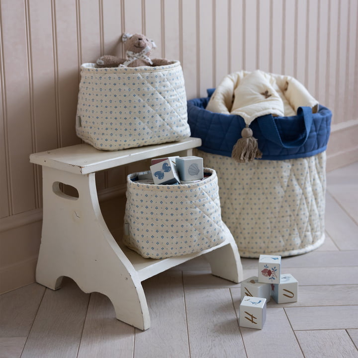 Cam Cam Copenhagen - Quilted storage baskets, capri