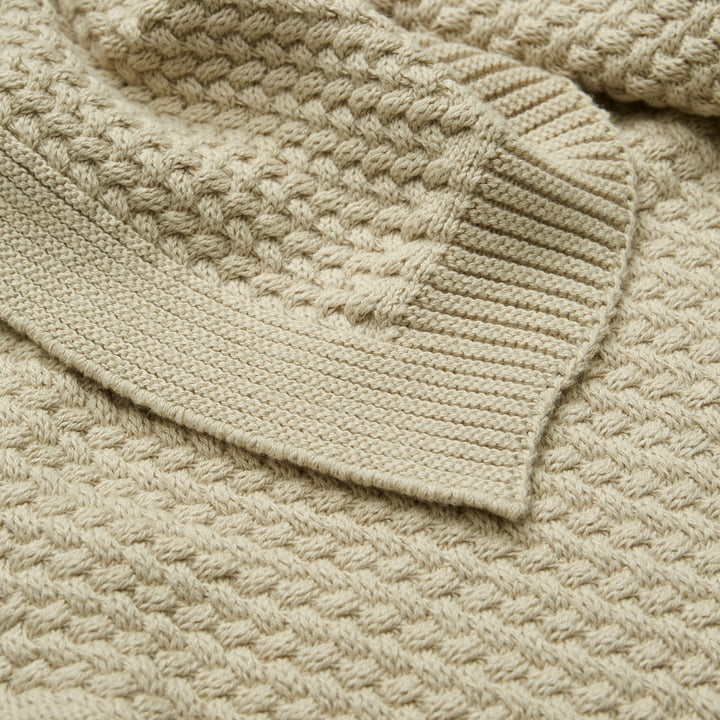 Harper knitted baby blanket from Cam Cam Copenhagen