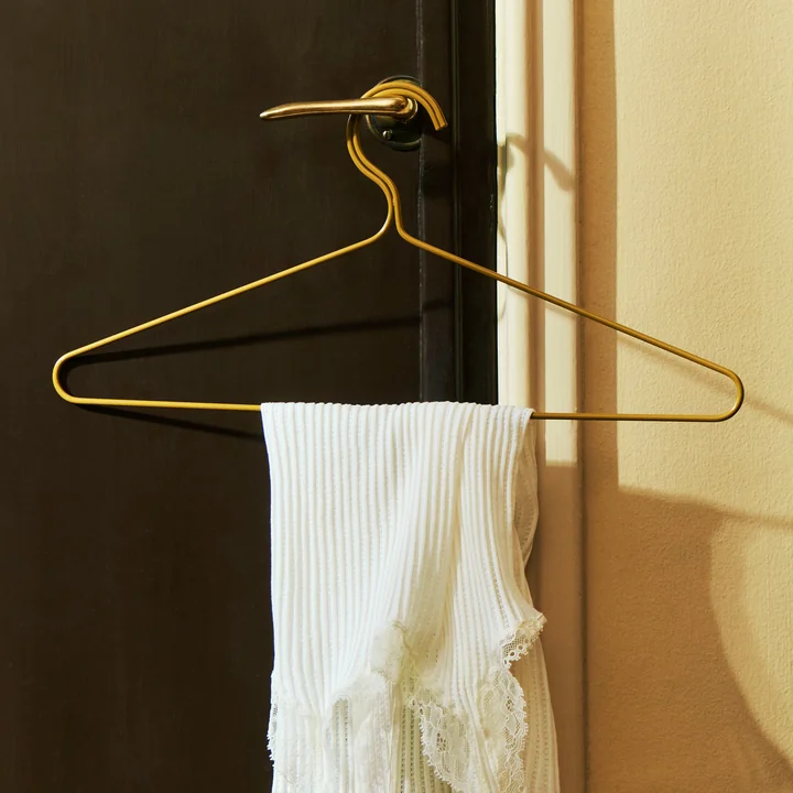 Color coat hanger, dijon from HAY