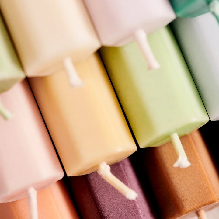 Hexagon Stick candles H 24 cm from HAY