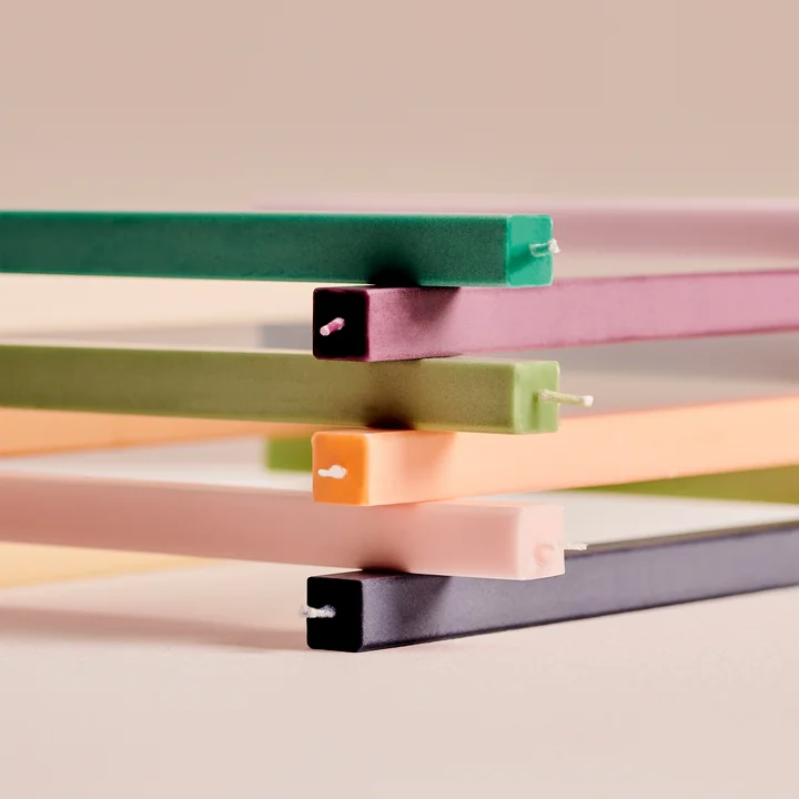 Square Stick candles H 24 cm from HAY