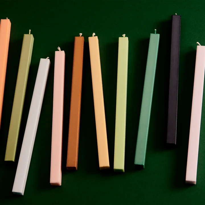Square Stick candles H 24 cm from HAY