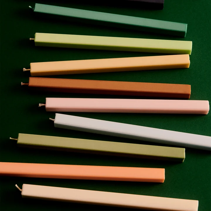 Square Stick candles H 24 cm from HAY