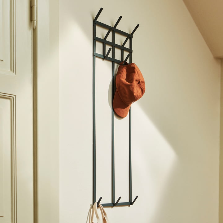 Tape Coat rack large, charcoal from Hay