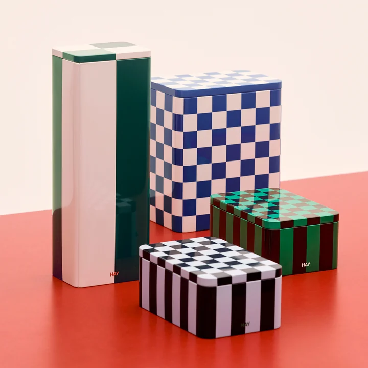 Tin Container, multicolored from HAY