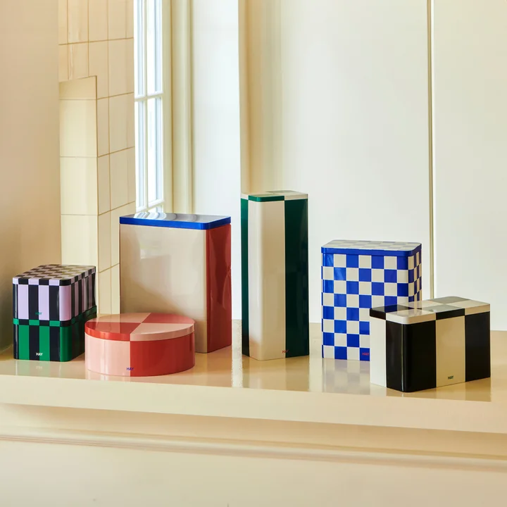 Tin Container, multicolored from HAY