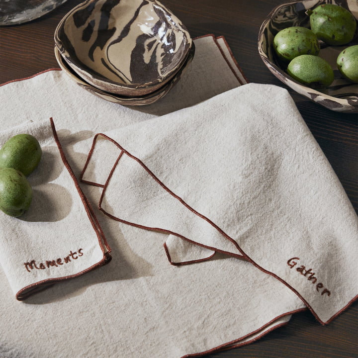 ferm Living - Occassion Napkins, natural