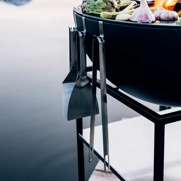 höfats - BBQ tool set, stainless steel (3 pcs.)