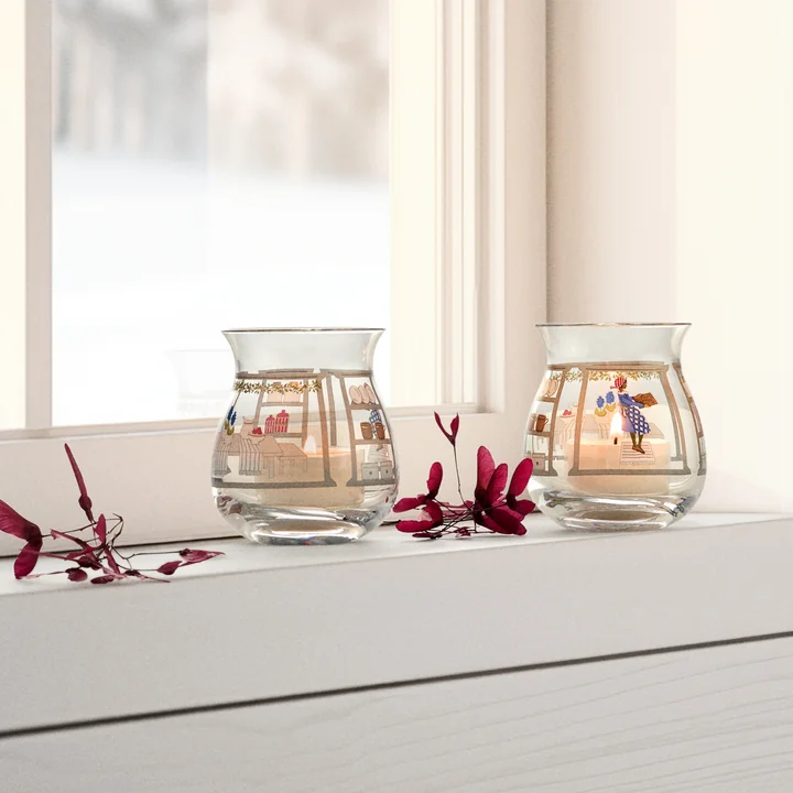 Christmas tealight holder 2024 from Holmegaard